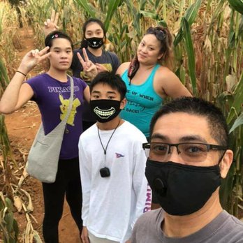 Bishop's Pumpkin Farm - My family all 1st time doin the corn maze - Christmas Trees Near Me - Wheatland, California Bishop's Pumpkin Farm - My family all 1st time doin the corn maze - Christmas Trees Near Me - Wheatland, California