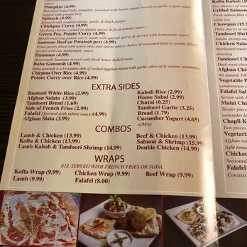 Maiwand Kabob - Menu - Afghan Near Me - Hanover, Maryland