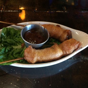 Taps & Apps - Lobster Corn Dogs - New American Near Me - Mililani, Hawaii