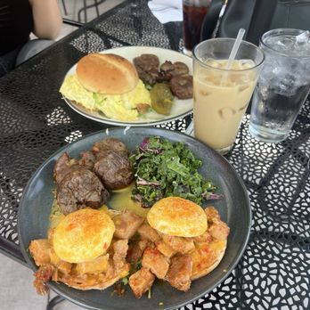 Brekki Brekki - Iced Vanilla Latte, Pork Belly & A Breakfast Sandwhich - Breakfast & Brunch Near Me - Albuquerque, New Mexico