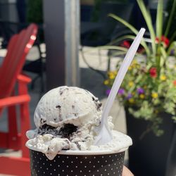 The Scoop - Ice cream on patio