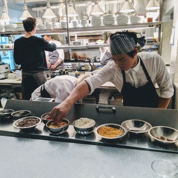 S.K.Y. - I thought the spice bowls were a part of the decor, until Chef started working his magic. Lol - New American Near Me - Chicago, Illinois