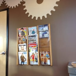 Nice new decor and magazine selection.