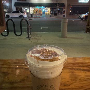 Pana's Cafe - Cookie butter latte - Desserts Near Me - Bellflower, California Pana's Cafe - Cookie butter latte - Desserts Near Me - Bellflower, California