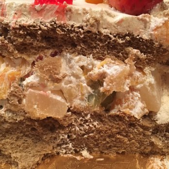 JJ Bakery - Little actual cake. Full of cream and canned fruits. - Bakeries Near Me - Arcadia, California JJ Bakery - Little actual cake. Full of cream and canned fruits. - Bakeries Near Me - Arcadia, California