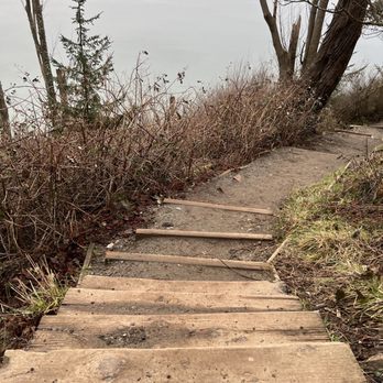 Discovery Park - Stairs from south parking lot - Parks Near Me - Seattle, Washington Discovery Park - Stairs from south parking lot - Parks Near Me - Seattle, Washington
