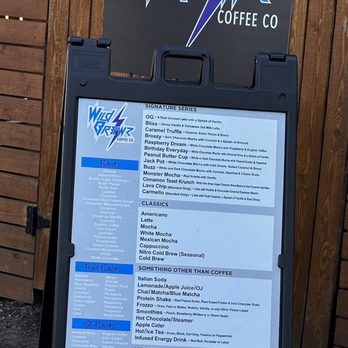 Wild Brewz - menu - Coffee & Tea Near Me - Portland, Oregon Wild Brewz - menu - Coffee & Tea Near Me - Portland, Oregon