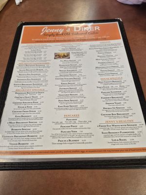 Menu photo 1 Jenny's Diner Chesterfield, MO Menu photo 1 Jenny's Diner Chesterfield, MO