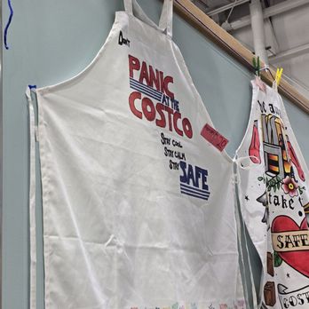 Costco - saw this cute apron on the way to the bathroom! - Wholesale Stores Near Me - Hillsboro, Oregon Costco - saw this cute apron on the way to the bathroom! - Wholesale Stores Near Me - Hillsboro, Oregon