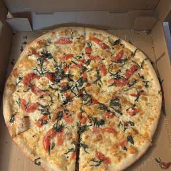 Two Brothers From Italy - Garlic tomato basil Large 15"  Cheese Pizza - Pizza Near Me - Tehachapi, California