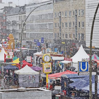 Osterstraßenfest - Sonnenschein & Schneefall heute auf dem Osterstraßenfest. - General Festivals Near Me - Hamburg, HH