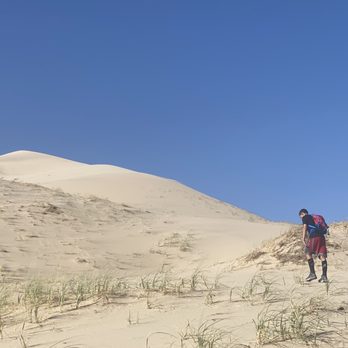 Kelso Dunes - Blazing his own trail - Parks Near Me