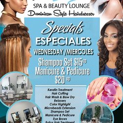 New Specials At lavish