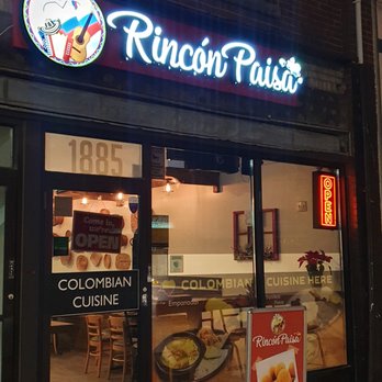 Rincón Paisa - the front of a restaurant - Colombian Near Me - Toronto, Ontario Rincón Paisa - the front of a restaurant - Colombian Near Me - Toronto, Ontario