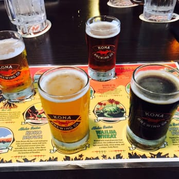 Kona Brewing - Beer Sampler. - Pubs Near Me - Honolulu, Hawaii Kona Brewing - Beer Sampler. - Pubs Near Me - Honolulu, Hawaii