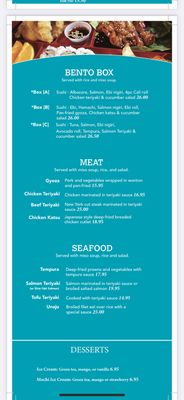 Menu photo 1 Sam's Sushi Bar & Grill Seattle, WA Menu photo 1 Sam's Sushi Bar & Grill Seattle, WA