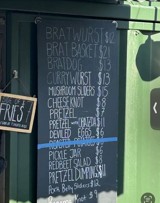 Menu photo 5 Biergarten San Francisco, CA