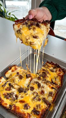 Wrecktangle Pizza by null