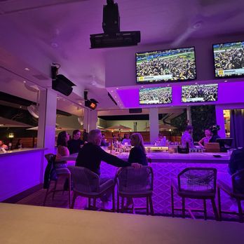 The Mini Bar - The Mini Bar at night - Sports Bars Near Me - Naples, Florida