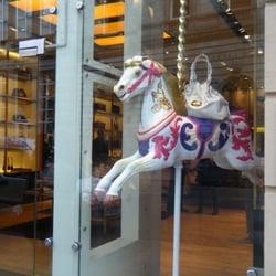 Mulberry - Carousel Horse in Mulberry window