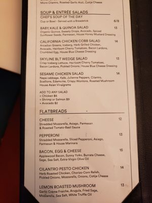 Menu photo 7 Skyline Cafe Carlsbad, CA Menu photo 7 Skyline Cafe Carlsbad, CA