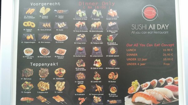 Menu photo 4 Sushi All Day Leuven, VBR