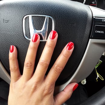 Nails Touch - Color gel in Bing Cherry. - Nail Salons Near Me - East Brunswick, New Jersey Nails Touch - Color gel in Bing Cherry. - Nail Salons Near Me - East Brunswick, New Jersey