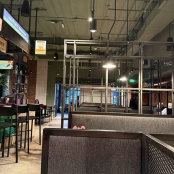 Traveler's Cart - Inside booth seating - Cocktail Bars Near Me - Houston, Texas