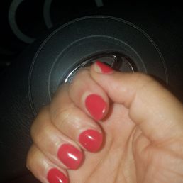 This is the redo dip manicure that lasted only 5 days!!!
