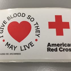 American Red Cross-Blood Services - Free sticker upon donation!