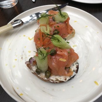 Ella Elli - Smoked salmon toast - Wine Bars Near Me - Chicago, Illinois Ella Elli - Smoked salmon toast - Wine Bars Near Me - Chicago, Illinois