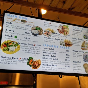 Shai Karr Eatery - Menu (3 of 3). Sushi roll. - Thai Near Me - Marietta, Georgia