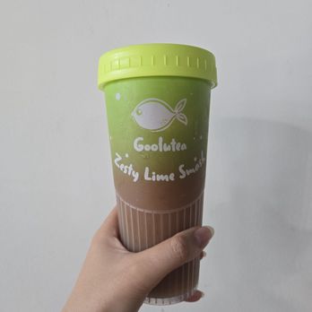 Goolu Tea - A7 - Golden Turtle Lime Tea - Bubble Tea Near Me - Castro Valley, California
