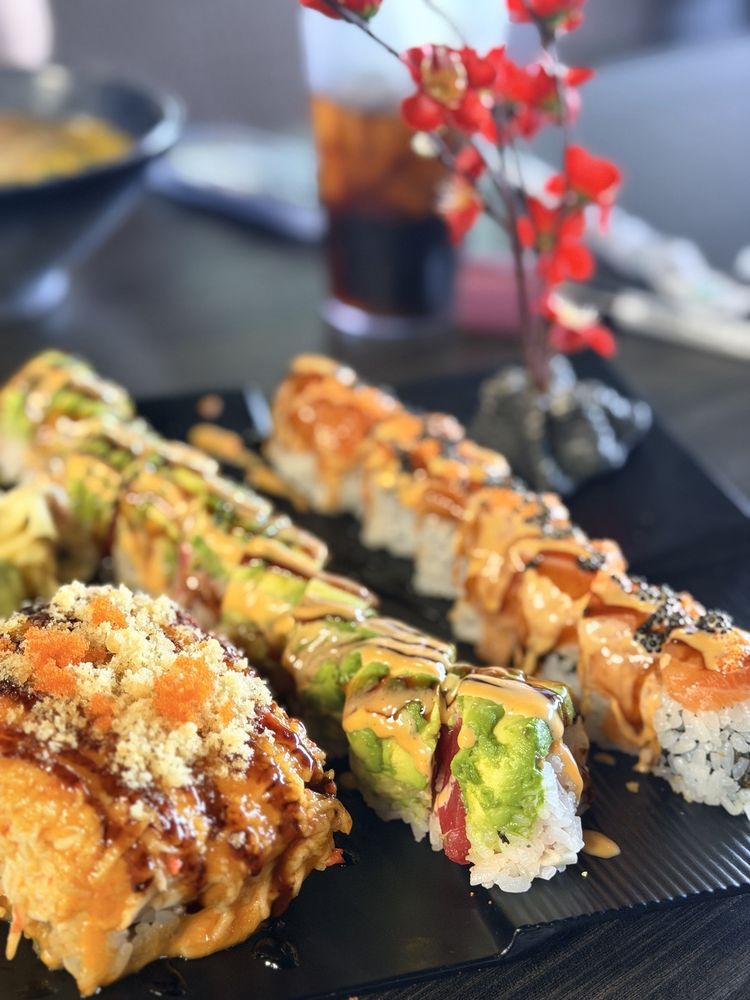Food from Hokkaido Sushi Asian Bistro