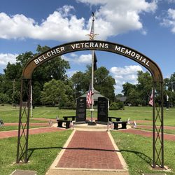 Belcher Veterans Memorial - Small veterans Memorial located along 3049 in Belcher. A park is located close by.