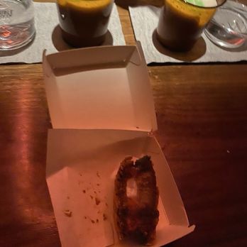 Double Chicken Please - Big Mac dessert that was frozen and freezer burnt in the center. - Cocktail Bars Near Me - New York, New York