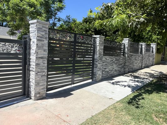 Fence & Gate Installation - At O & J Ironworks, we specialize in custom iron fence and gate installations that combine security, functionality, and timeless design. Whether you're looking for a modern horizontal gate, a classic wrought iron fence, or a decorative entryway, we tailor every build to fit your home's style and layout. We use high-quality materials and expert welding techniques to ensure your fence or gate stands strong and looks great for years to come. From driveways to walkways and backyard perimeters—we bring your vision to life with craftsmanship you can trust. Fence & Gate Installation - At O & J Ironworks, we specialize in custom iron fence and gate installations that combine security, functionality, and timeless design. Whether you're looking for a modern horizontal gate, a classic wrought iron fence, or a decorative entryway, we tailor every build to fit your home's style and layout. We use high-quality materials and expert welding techniques to ensure your fence or gate stands strong and looks great for years to come. From driveways to walkways and backyard perimeters—we bring your vision to life with craftsmanship you can trust.