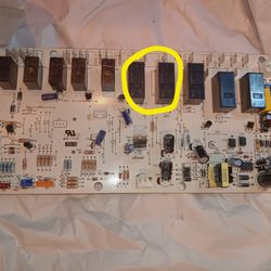 Oven control board repair