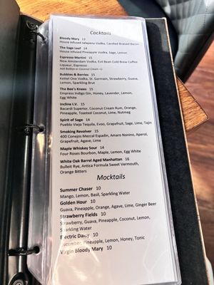 Menu photo 8 Sage Leaf Reno, NV