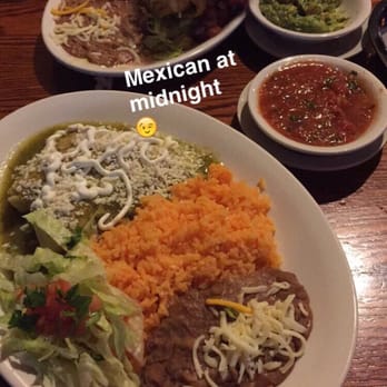 Border Grill Fresh-Mex - Tres Verdes and Chicken Chimichanga - Tacos Near Me - Orlando, Florida