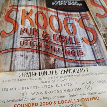 Skoog's Pub & Grill - American Near Me - Utica, Illinois Skoog's Pub & Grill - American Near Me - Utica, Illinois
