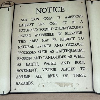 Sea Lion Caves - Active Life Near Me - Florence, Oregon Sea Lion Caves - Active Life Near Me - Florence, Oregon