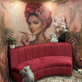 Zara Austin - The beautiful mural in the ladies bathroom with two sweet bunnies taking a selfie in foreground. - Mediterranean Near Me - Forest Hills, New York Zara Austin - The beautiful mural in the ladies bathroom with two sweet bunnies taking a selfie in foreground. - Mediterranean Near Me - Forest Hills, New York