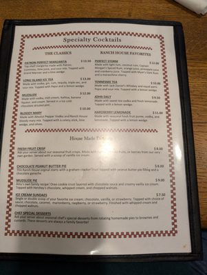 Menu photo 1 Ranch House BBQ & Steakhouse Olympia, WA Menu photo 1 Ranch House BBQ & Steakhouse Olympia, WA