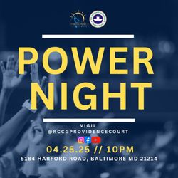 RCCG Providence Court - Monthly Vigil Every Last Friday - (10 pm - 12 am)