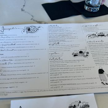 Josephine - Menu - Italian Near Me - Somerville, Massachusetts Josephine - Menu - Italian Near Me - Somerville, Massachusetts