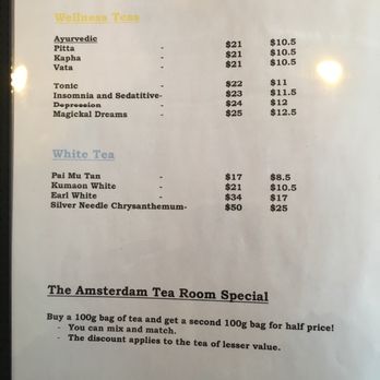 Amsterdam Tea Room - Tea Rooms Near Me - Winnipeg, Manitoba
