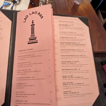 Lao Lao Bar - Menu - Laotian Near Me - Toronto, Ontario