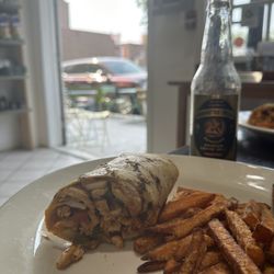 Bistro House - Spicy P Wrap! Absolutely delicious of course, especially if you can handle a little spice
