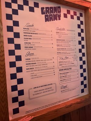 Menu photo 3 Threes Brewing Brooklyn, NY